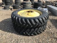 (2) 420/80R46 Tires w/ Rims