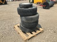 (4) 255/60R19 Tires w/ 5.30-12 Tire