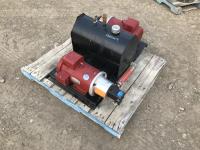 (2) Electric Motors w/ Hydraulic Pumps & Resevoir