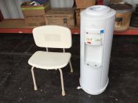 Water Cooler w/ Shower Chair 