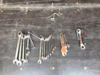 qty of misc wrenches 