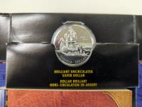 1997 Royal Canadian Mint 225 Th Anniversary of the Voyage of Juan Perez and the Sighting of the Queen Charlotte Islands Silve