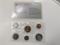 1991 Royal Canadian Mint Uncirculated Set of Canadian Coinage