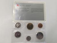 1989 Royal Canadian Mint Uncirculated Set of Canadian Coinage