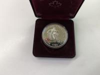 1983 Canadian Royal Mint Universiade Edmonton Silver Dollar