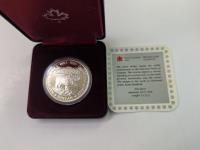 1985 Canadian Royal Mint 1885-1985 100 the Anniversary National Parks Silver Dollar