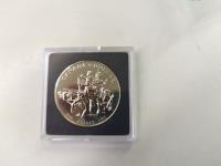 1990 Canadian Royal Mint 1690-1990 Kelsey Silver Dollar