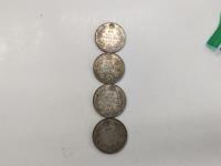 1911 Royal Canadian Mint 50 Cent Silver Coins