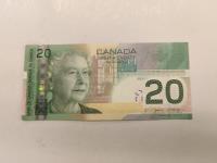 2004 Royal Canadian Mint Twenty Dollar Bill