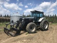 1993 White 6125 MFWD Loader Tractor