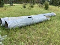 24 Inch X 30 Ft Culvert with Connectors