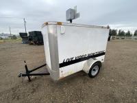 2015 Forest River 8 Ft S/A Enclosed Trailer