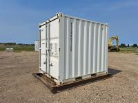 9 Ft Shipping Container On Skid