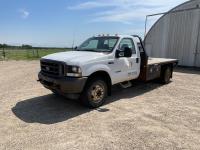 2003 Ford F450 S/A Day Cab Flat Deck Truck