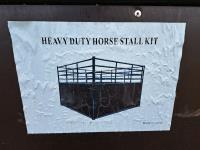 Four Piece Heavy Duty Horse Stall Kit