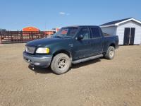 2002 Ford F150 4X4 Extended Cab Pickup Truck