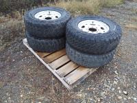 (4) Mud Hog Lt265/75R16 Tires with Rims