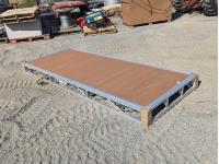 4 Ft X 10 Ft Aluminum Dock Section W/Composite Decking