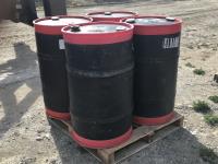 4 Drums of Used Hydraulic Oil
