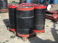 4 Drums of Used Hydraulic Oil 