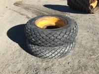(2) Armstrong 13.6-28 Tires w/ Rims 