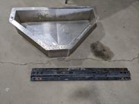 Stainless Steel Corner Sink Basin and Truck Fifth Wheel Hitch Rails