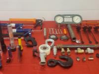 Quantity of LED Flashlights, Tools and Hydraulic Couplers