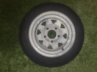 (2) Trailer Tires On Rims