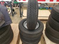 (4) Goodride St 175/80 R13 Radial Trailer Tires