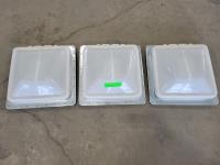 (3) RV/Cargo Trailer Roof Vent Kits