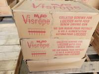 (3) Boxes Muro Visrope Collated Screws