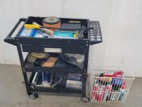 Shop Cart with Contents
