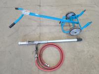 Barrel Dolly and Graco Fast-Ball Air Powered Pump 