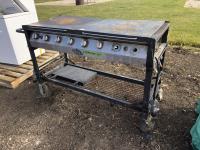 Grill Chef Propane Eight Burner Barbeque