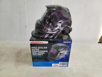 Pro Solar Darkening Welding Helmet ( Metal Skull) 