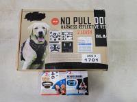 (2) No Shock Training Collars and No Pull Dog Harness Reflective Vest (XXL)