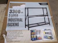 Three Tier 3,300 lb Industrial Racking
