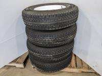(4) Suretrac ZT301 ST235/80R16 Tires with Steel Rims