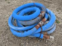 Qty of 3 Inch and 4 Inch Pump Hoses 