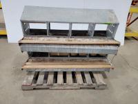 2 Tier Nesting Box With Egg Collection 