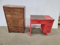 Dresser and Sewing Machine Stand 