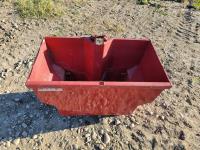 Case IH 3 PT Hitch Counter Weight Box - Tractor Attachment
