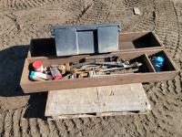 (2) Truck Bed Drawers with Contents and Poly Tool Box 