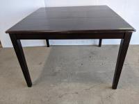 Solid Mahogany Table with Drop Leaf