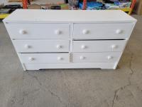 6 Drawer White Dresser 