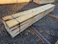 (12) Pieces of 3 Inch X 12 Inch X 16 Ft Band Sawed Spruce Lumber 