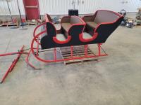 Two Seater Horse Drawn Sleigh 