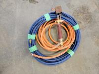 1/4 Inch Air Hose and Torch with Hose 