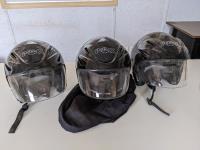 (3) PHX Motorcycle Helmets
