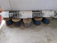 (5) Rolls of Wire and Roll of Vapor Barrier